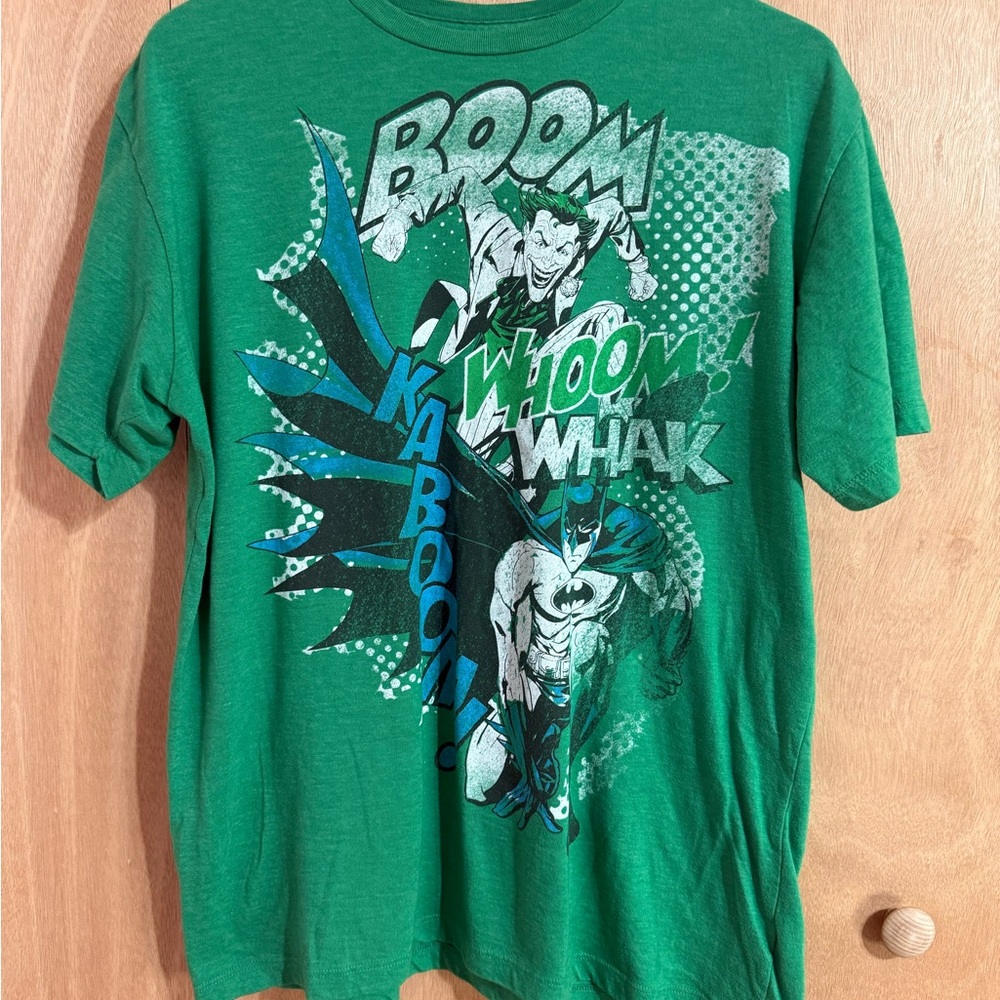 Batman Green Graphic Short Sleeve Tee